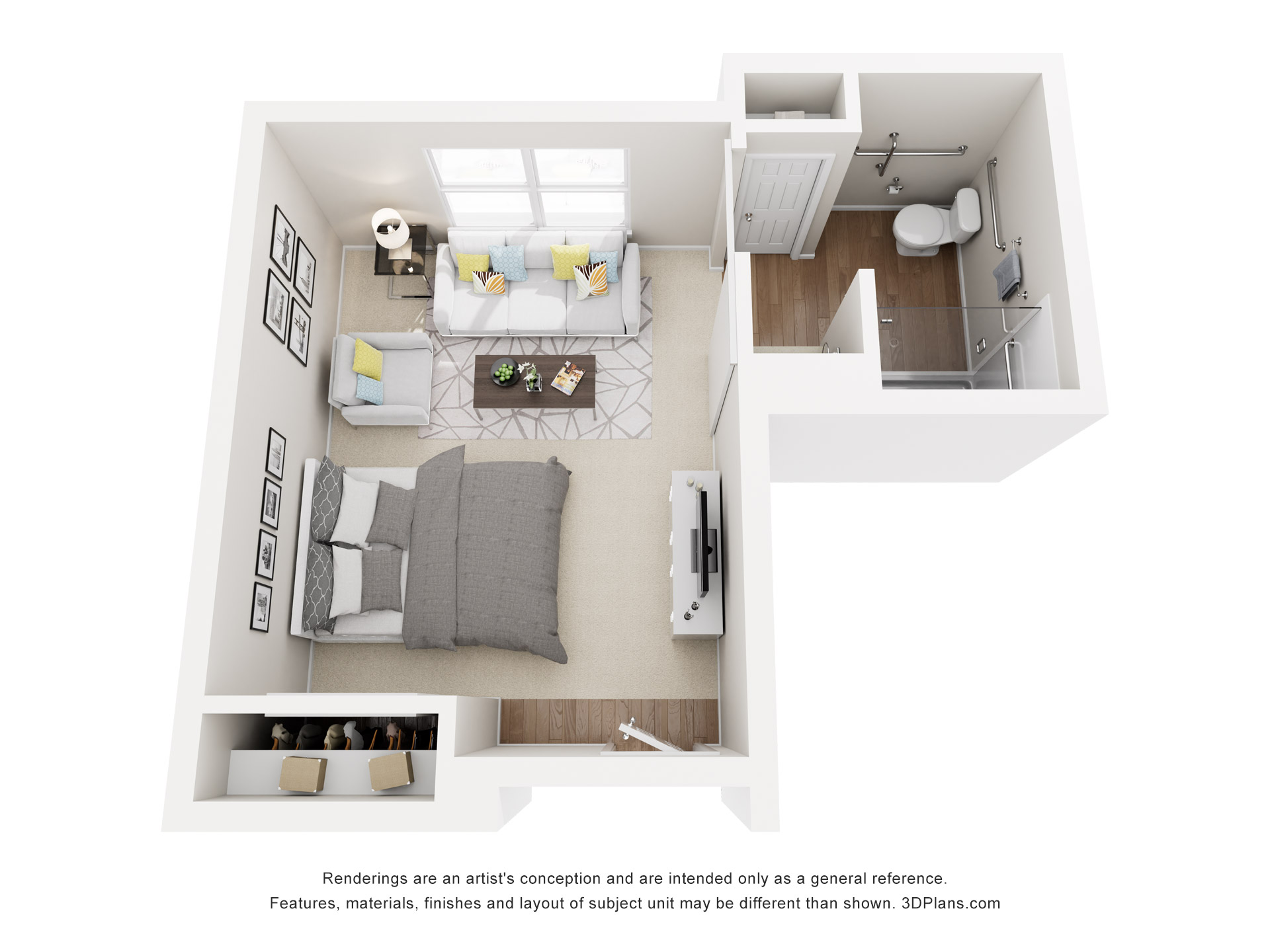 Memory Care F1-A Floorplan