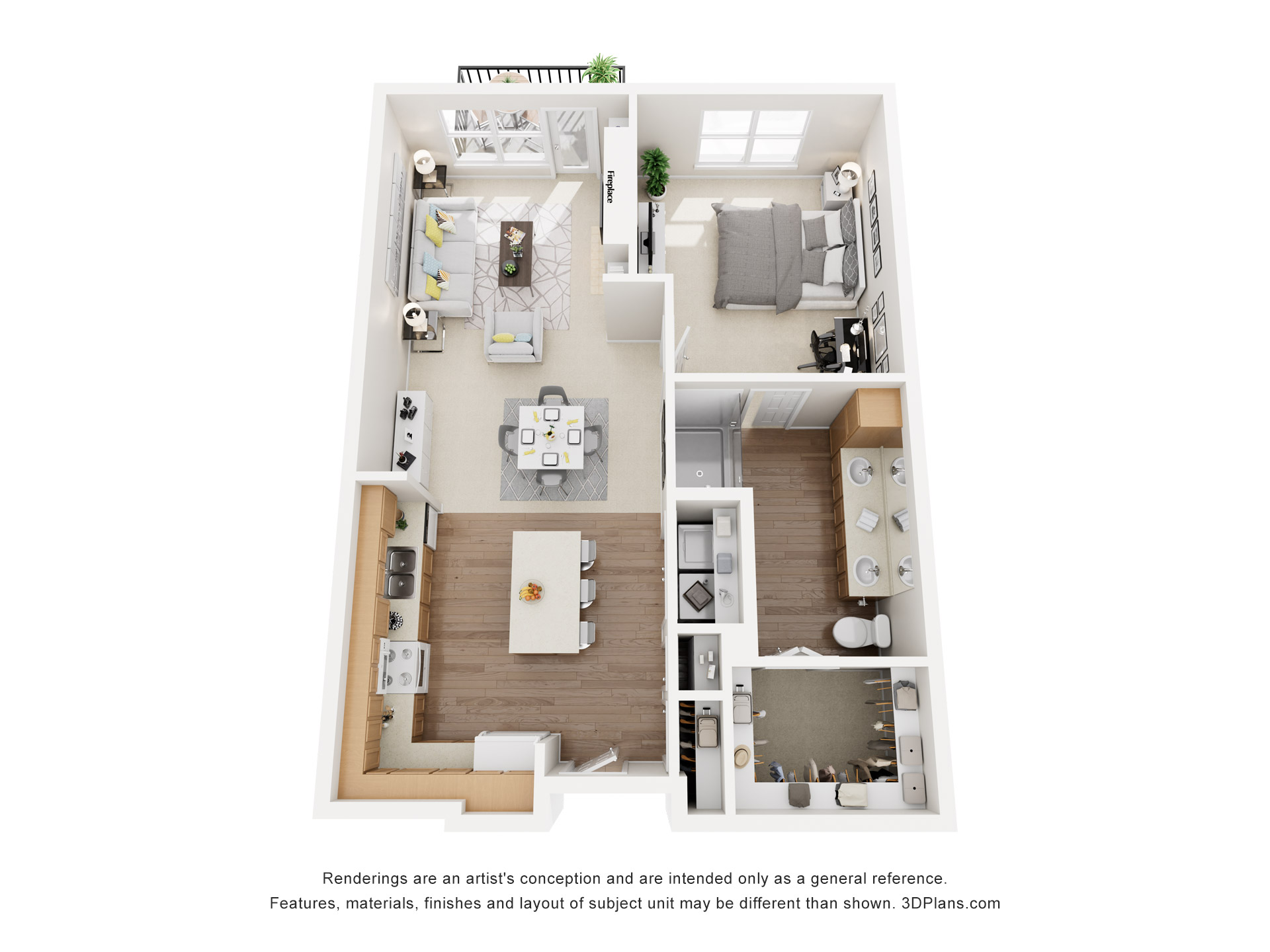 The Buchanan floor plans