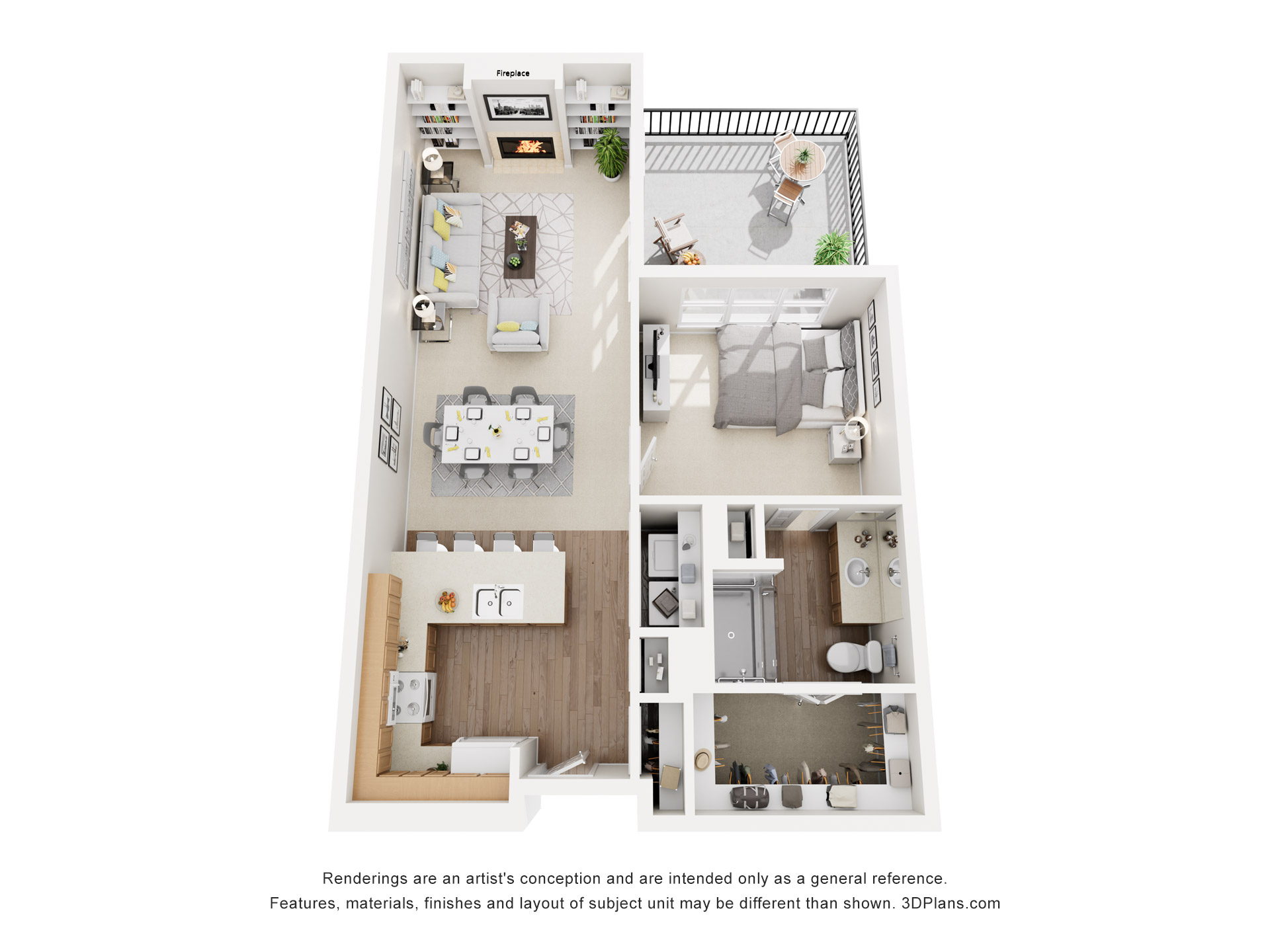 The lakeway floorplan